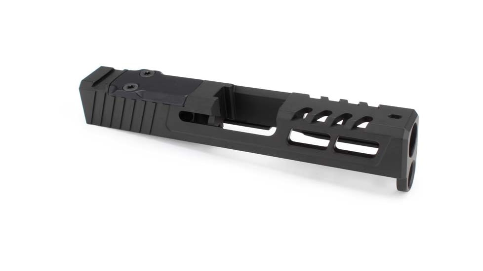 Zaffiri Precision RTS Glock 43/43X ZPS.2 Pistol Slide RMSc Cut, Black Nitride, Small, ZPS.2.43.BLK