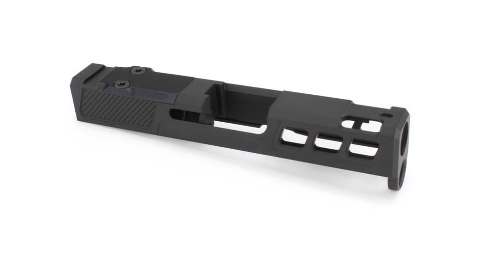 Zaffiri Precision RTS Glock 43/43X ZPS.P Pistol Slide RMSc Cut, Black Nitride, Small, ZPS.P.43.BLK