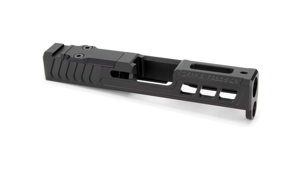 Zaffiri Precision RTS Glock 43 ZPS.3.RMSc Cut Slide, Armor Black, ZPS.3.43.BLK