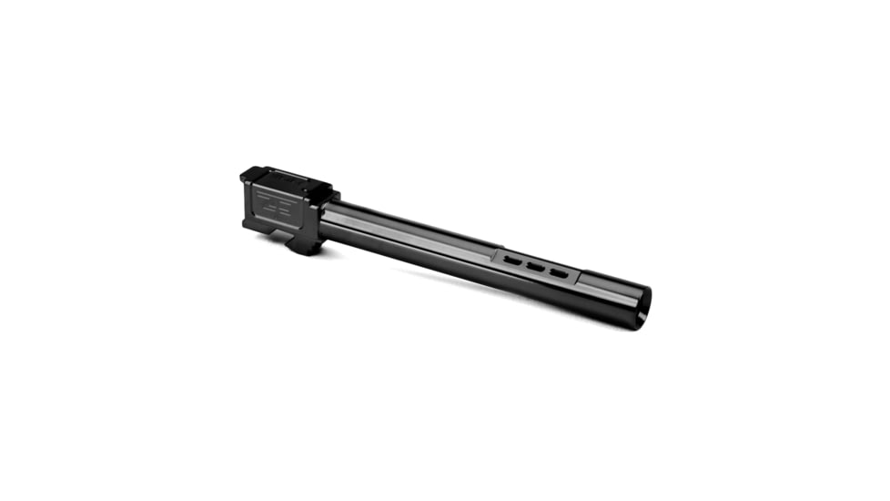 Zaffiri Precision Side Ported Glock 17L Gen 3 9mm Luger Non-Threaded Pistol Barrel, 5.94in, 1-10 RH Twist, Nitride, Black, BA-G17LG3-SP-BN