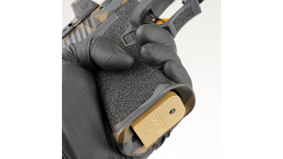 Zaffiri Precision Standard Size Magazine Plate, Titanium Nitride, ZP.MP.G