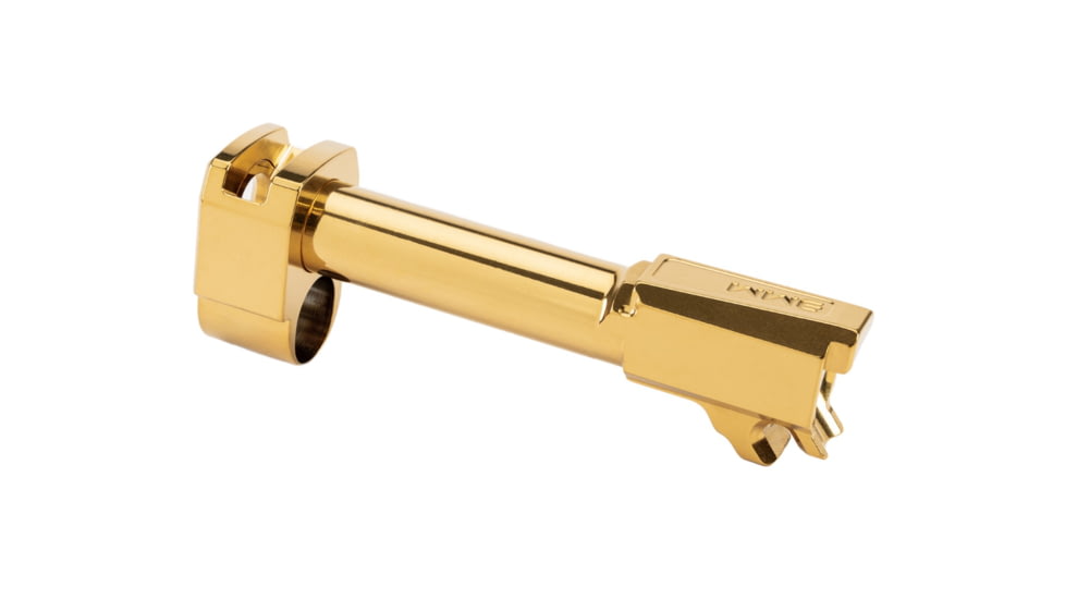 Zaffiri Precision Threadless Comp Pistol Barrel, Sig Sauer P365, 9mm, Twist 1-10, 17-4 Stainless Steel, Gold, ZP.365BTCG