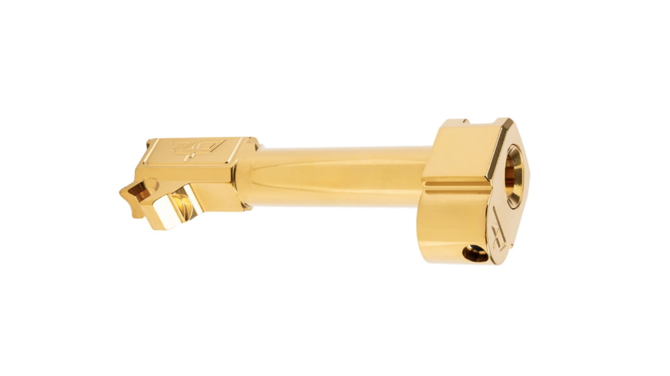 Zaffiri Precision Threadless Comp Pistol Barrel, Sig Sauer P365, 9mm, Twist 1-10, 17-4 Stainless Steel, Gold, ZP.365BTCG