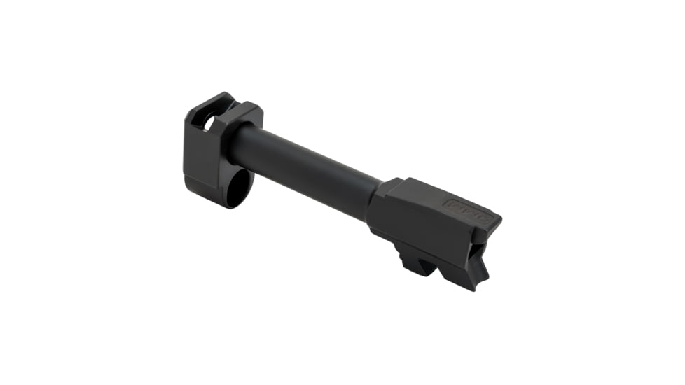Zaffiri Precision Threadless Comp with Barrel, 9MM, Fits Glock 43, Nitride Finish, Black, ZP.43BTCBN
