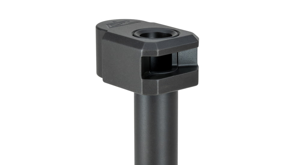 Zaffiri Precision Threadless Comp with Barrel, 9MM, Fits Glock 43, Nitride Finish, Black, ZP.43BTCBN