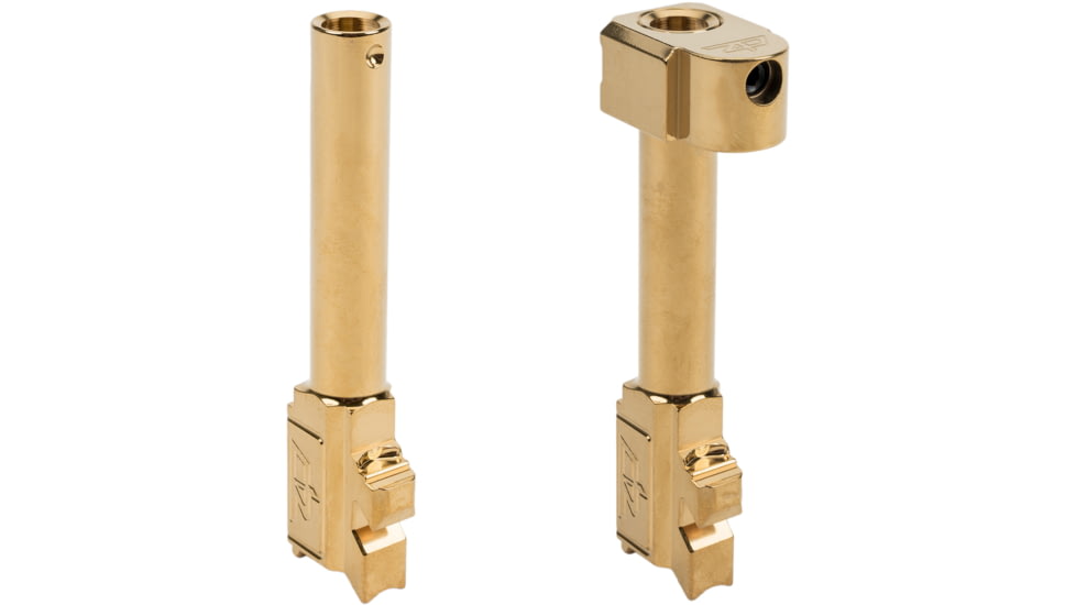Zaffiri Precision Threadless Compensator 9mm Fits G43/43X Gold Stainless Steel, ZP.43BTCG