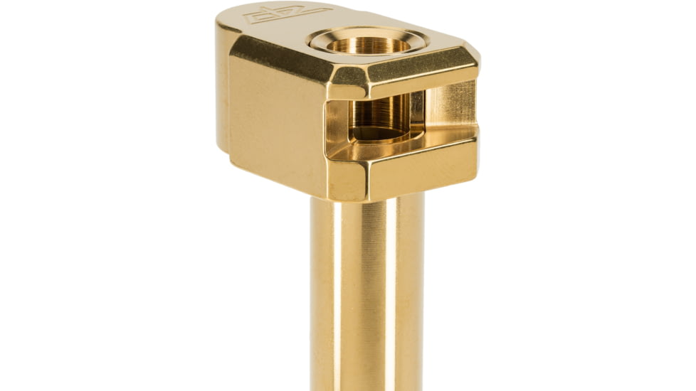 Zaffiri Precision Threadless Compensator 9mm Fits G43/43X Gold Stainless Steel, ZP.43BTCG