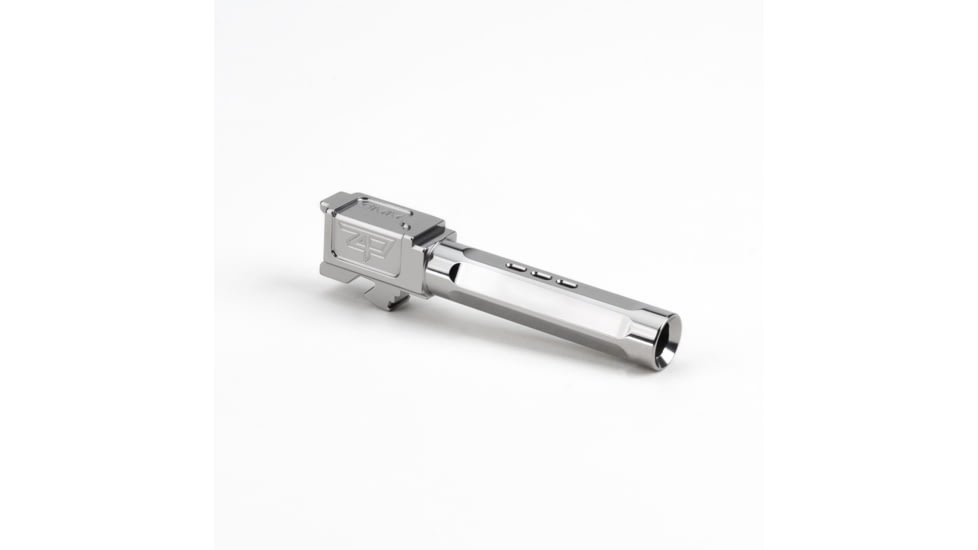 Zaffiri Precision Top Ported Glock 19 Gen 3, Glock 19 Gen 4 9mm Luger Non-Threaded Pistol Barrel, 3.90in, 1-10 RH Twist, Polished, Stainless, BA-G19G14-TP-SS
