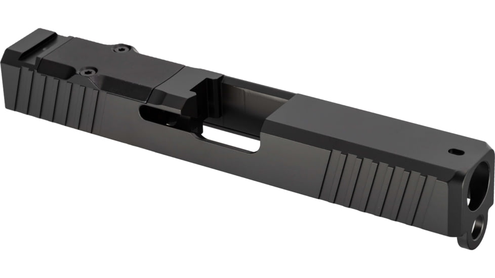 Zaffiri Precision Z Series Glock 19 Gen 3, Ruger RXM Pistol Slide, Black, SL-G19G3-Z-RMR-BLK