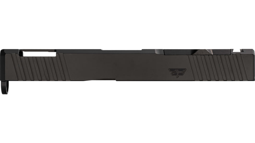 Zaffiri Precision Z Series Ported Glock 19 Gen 3 Pistol Slide, Black, SL-G19G3-ZP-RMR-BLK