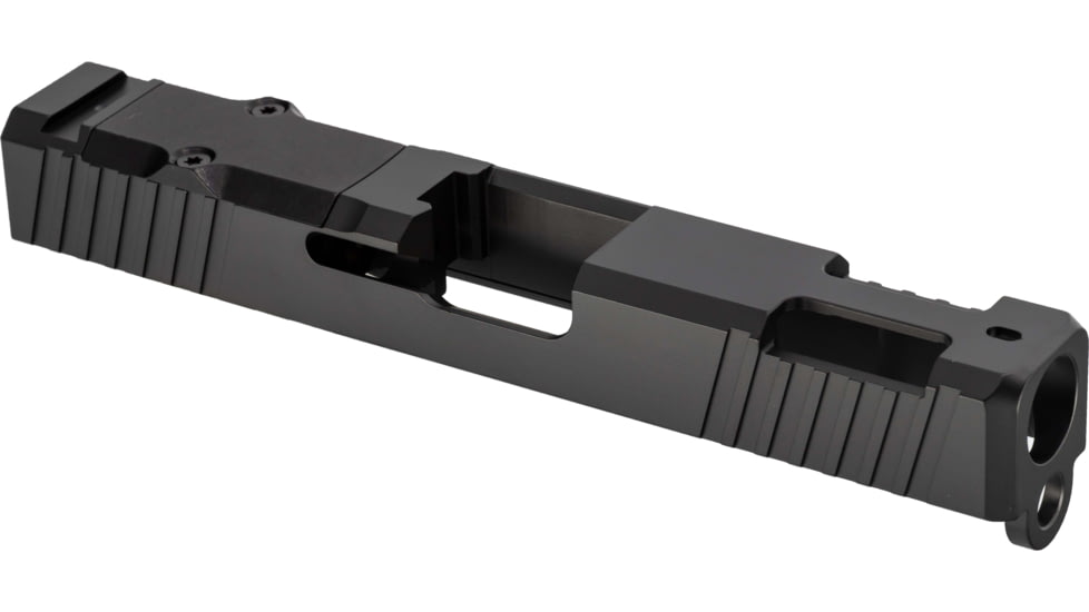 Zaffiri Precision Z Series Ported Glock 19 Gen 3 Pistol Slide, Black, SL-G19G3-ZP-RMR-BLK