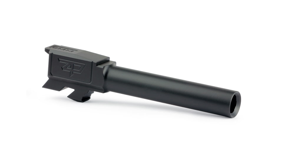 Zaffiri Precision Flush and Crown Glock 48 9mm Luger Non-Threaded Pistol Barrel, 4.08in, 1-10 RH Twist, Nitride, Black, BA-G48-FC-BN
