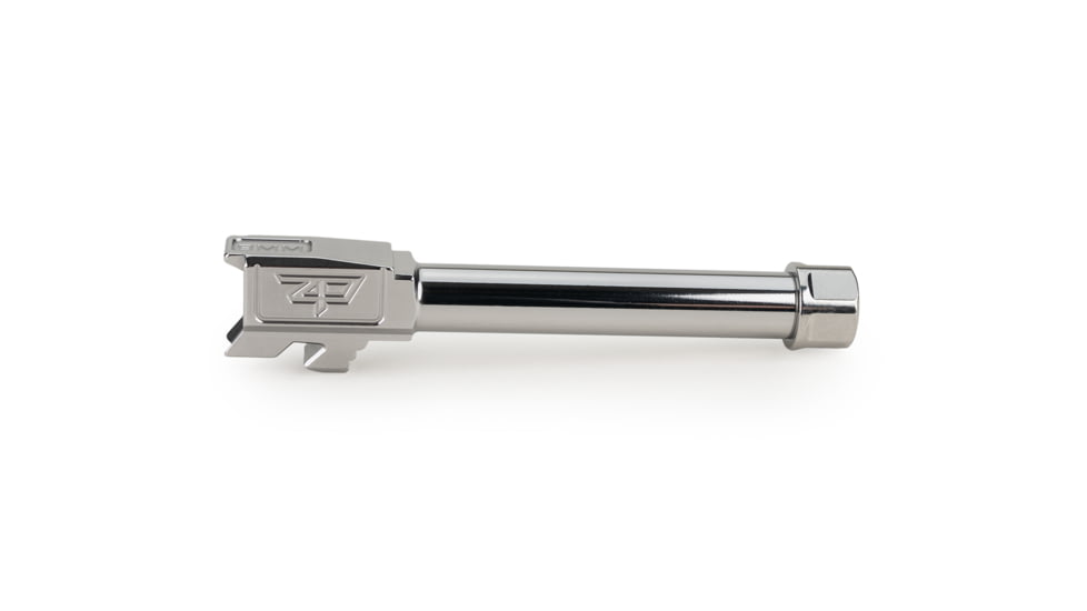 Zaffiri Precision Glock 48 9mm Luger Threaded Pistol Barrel, 4.68in, 1-10 RH Twist, Polished, Stainless, BA-G48-TH-SS