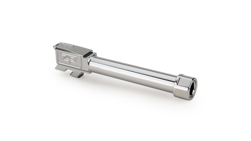 Zaffiri Precision Glock 48 9mm Luger Threaded Pistol Barrel, 4.68in, 1-10 RH Twist, Polished, Stainless, BA-G48-TH-SS
