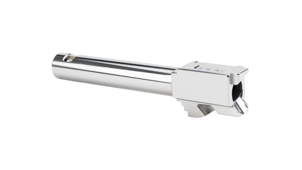 Zaffiri Precision IBS Glock 17 Gen 3, Glock 17 Gen 4 9mm Luger Non-Threaded Pistol Barrel, 4.37in, 1-10 RH Twist, Polished, Stainless, BA-G17G14-CP-SS