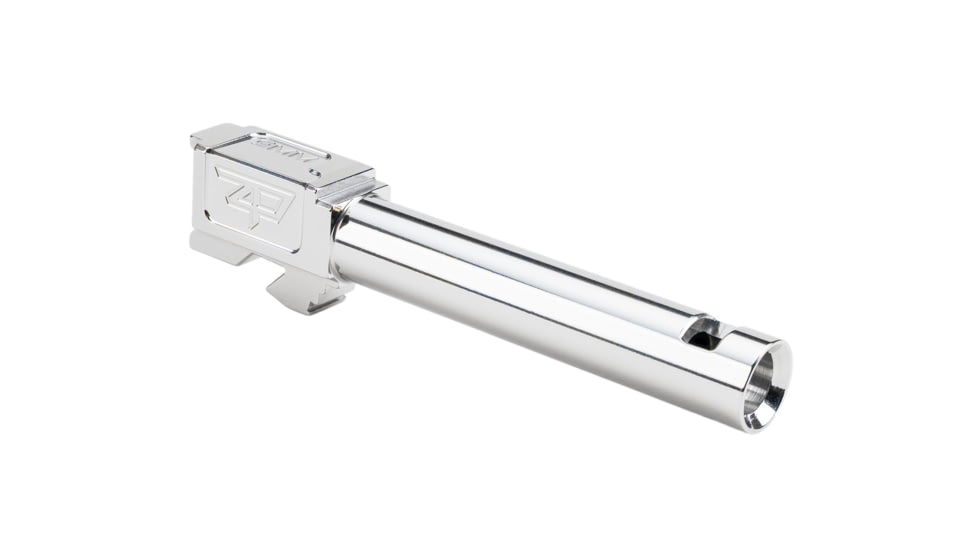 Zaffiri Precision IBS Glock 17 Gen 3, Glock 17 Gen 4 9mm Luger Non-Threaded Pistol Barrel, 4.37in, 1-10 RH Twist, Polished, Stainless, BA-G17G14-CP-SS