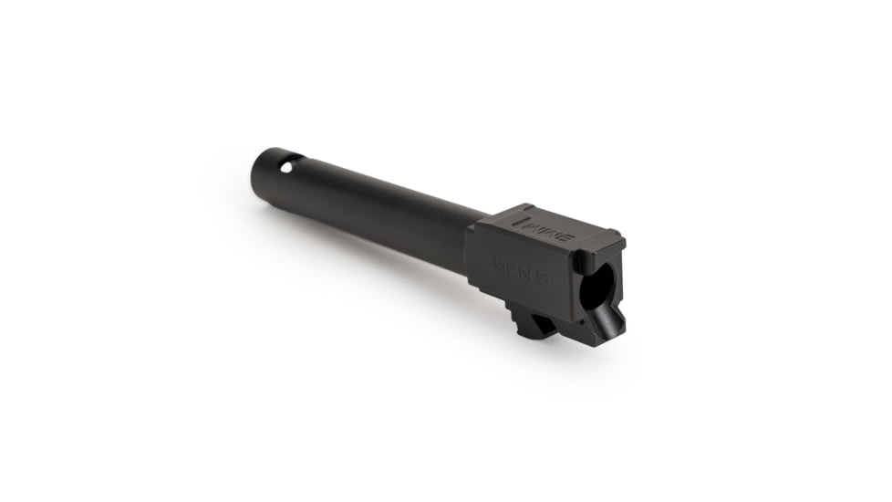 Zaffiri Precision IBS Glock 17 Gen 5 9mm Luger Non-Threaded Pistol Barrel, 4.42in, 1-10 RH Twist, Nitride, Black, BA-G17G5-CP-BN
