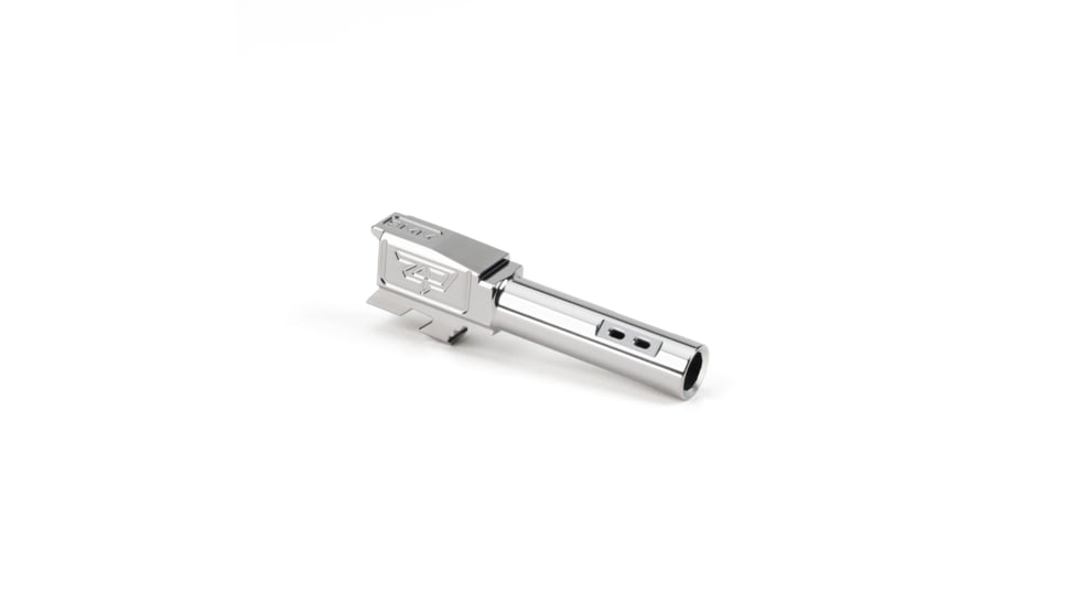 Zaffiri Precision Side Ported Glock 43X 9mm Luger Non-Threaded Pistol Barrel, 3.06in, 1-10 RH Twist, Polished, Stainless, BA-G43-SP-SS