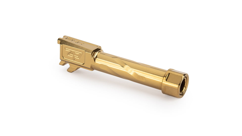 Zaffiri Precision SIG Sauer P365 9mm Luger Threaded Pistol Barrel, 3.06in, 1-10 RH Twist, PVD, Gold, BA-P365-TH-GLD