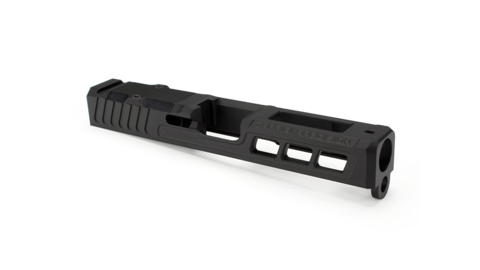 Zaffiri Precision ZPS3 Glock 19 Gen 3, Ruger RXM 9mm Luger Pistol Slide, Black, SL-G19G3-ZPS3-RMR-BLK