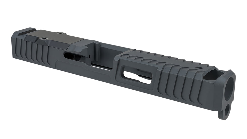 Zaffiri Precision ZPS.IBS Custom Slide Fits Glock 17 Gen 3 Sniper Gray 17-4 Stainless Steel, ZPS.B.17.SG