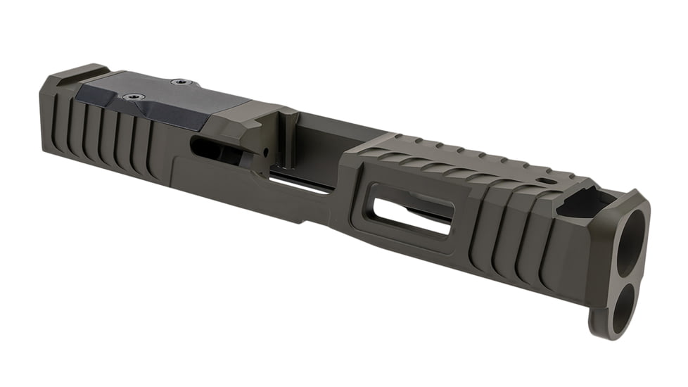 Zaffiri Precision ZPS.IBS Custom Slide Fits Glock 19 Gen 5 OD Green 17-4 Stainless Steel, ZPS.B.19.G5.OD