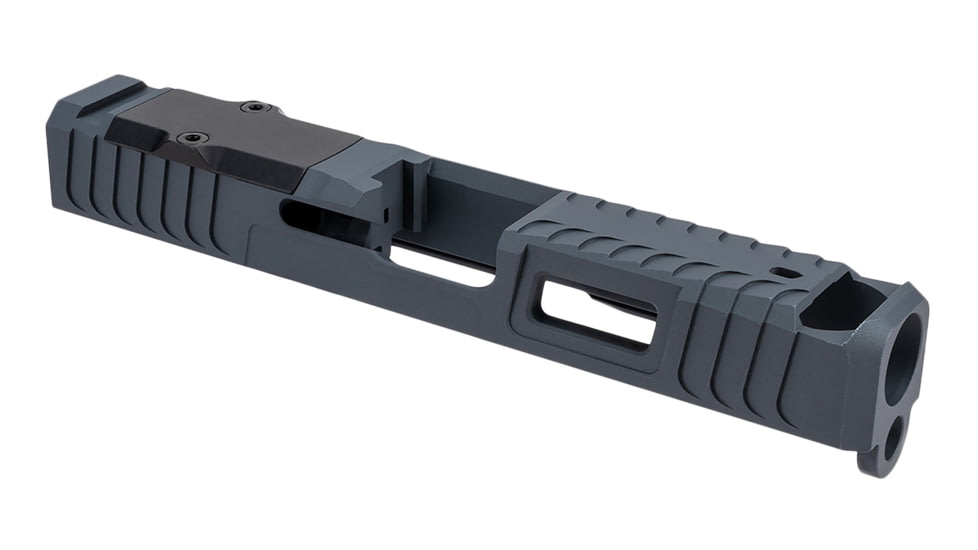 Zaffiri Precision ZPS.IBS Custom Slide Fits Glock 43/43x Sniper Gray 17-4 Stainless Steel, ZPS.B.43.SG
