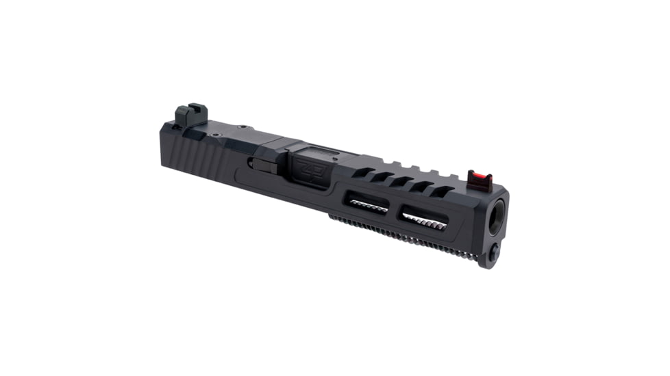 Zaffiri Precision ZPS2 Glock 19 Gen 3 Complete Pistol Slide, Nitride, Black/Black, G19G3-ZPS2-RMR-BLK-FC-BN