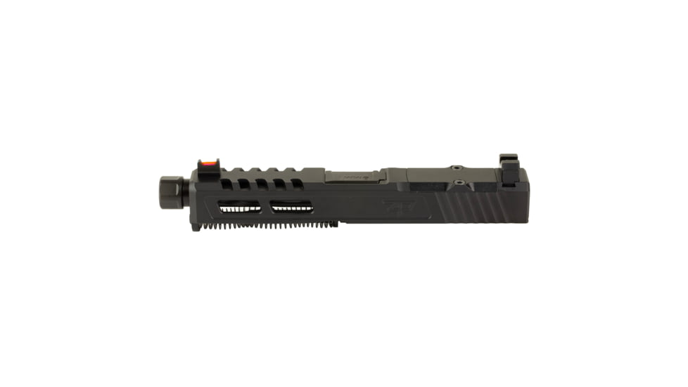 Zaffiri Precision ZPS2 Glock 19 Gen 3 Threaded Complete Pistol Slide, Nitride, Black/Black, G19G3-ZPS2-RMR-BLK-TH-BN