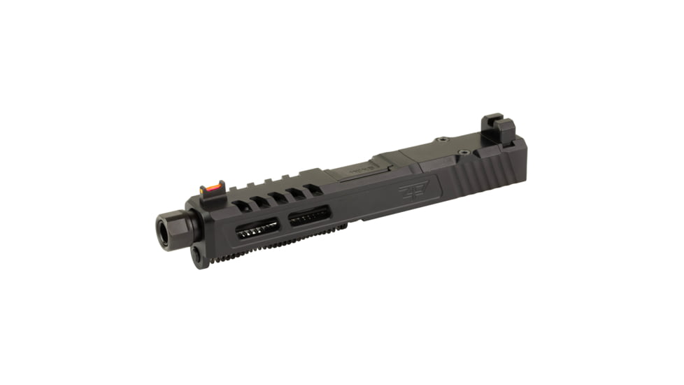 Zaffiri Precision ZPS2 Glock 19 Gen 3 Threaded Complete Pistol Slide, Nitride, Black/Black, G19G3-ZPS2-RMR-BLK-TH-BN