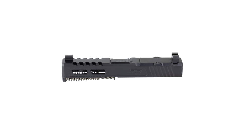 Zaffiri Precision ZPS2 Glock 19 Gen 5 Complete Pistol Slide, Nitride, Black, G19G5-ZPS2-RMR-BLK-FC-BN