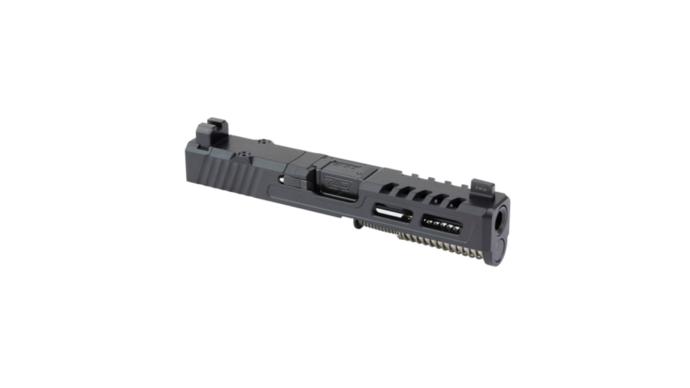 Zaffiri Precision ZPS2 Glock 19 Gen 5 Complete Pistol Slide, Nitride, Black, G19G5-ZPS2-RMR-BLK-FC-BN