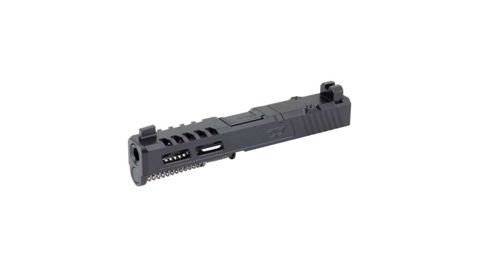 Zaffiri Precision ZPS2 Glock 19 Gen 5 Complete Pistol Slide, Nitride, Black, G19G5-ZPS2-RMR-BLK-FC-BN