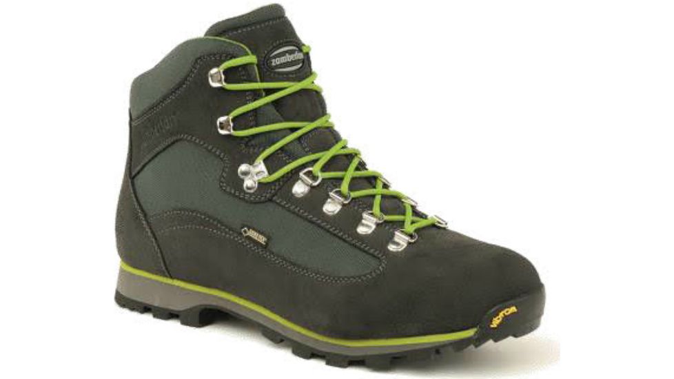 Zamberlan 443 Trailblazer GTX Hiking Boot - Men's-Grey/Green-Medium-8