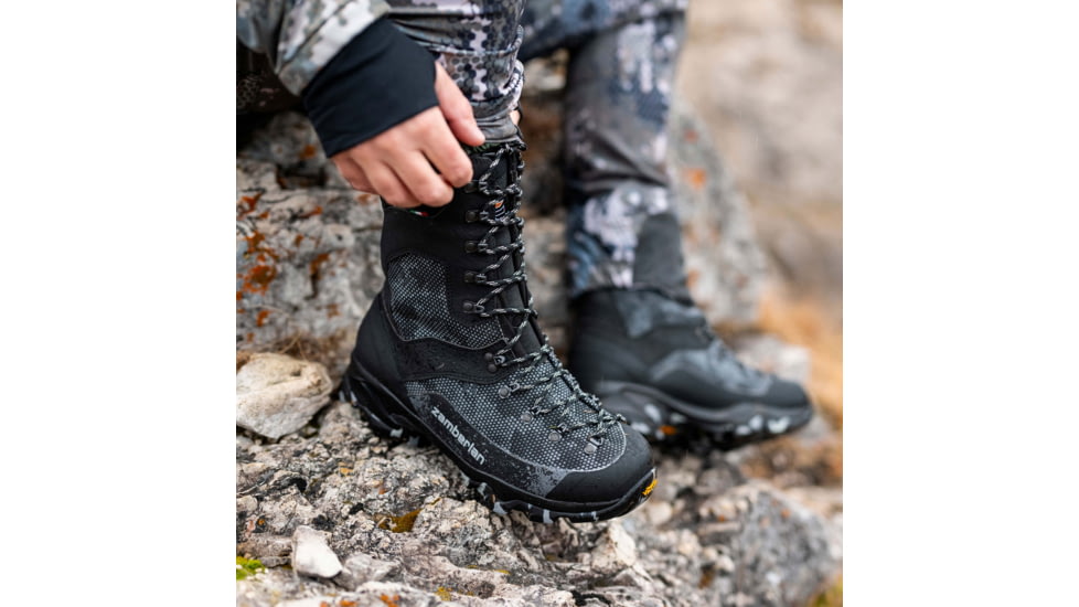 Zamberlan Adak 10 GTX RR Hiking/Backpacking Boot - Mens, Black Camo, 9, 0992ZBCM-43-9