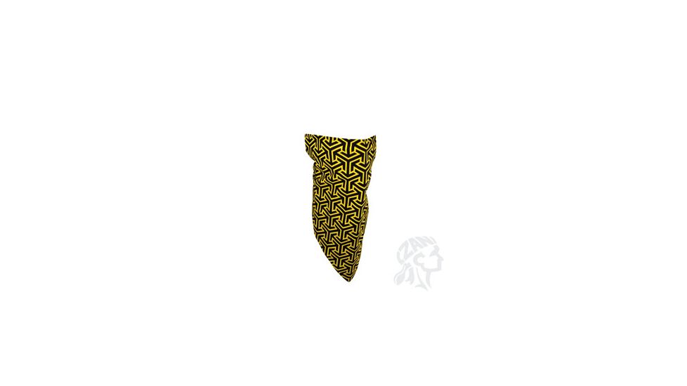 Zan Headgear 3-IN-1 Bandanna, Fleece Lined, Trigonometry BVF141