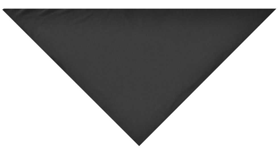 Zan Headgear 3-in-1 Headband System Tie Back Bandana, Bamboo Charcoal, Black BH114
