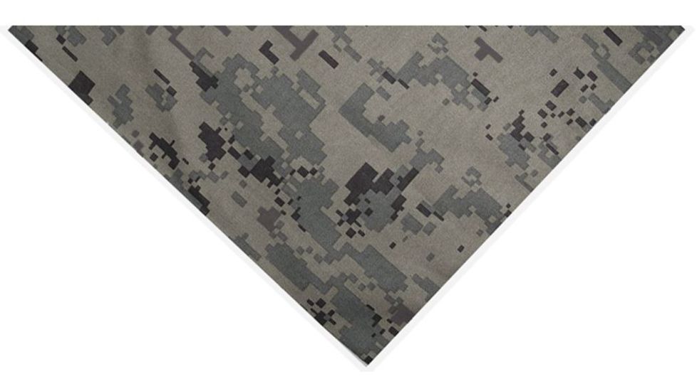 Zan Headgear 3-in-1 Headband System Velcro Bandanna ACU Digital Camo BV009