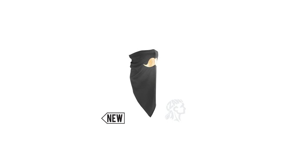 Zan Headgear 3-In-1 Headwear, Bamboo/Cotton, Mustache BH002