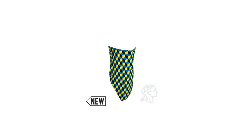 Zan Headgear 3-In-1 Headwear, Fleece Lined, Cubes BVF140