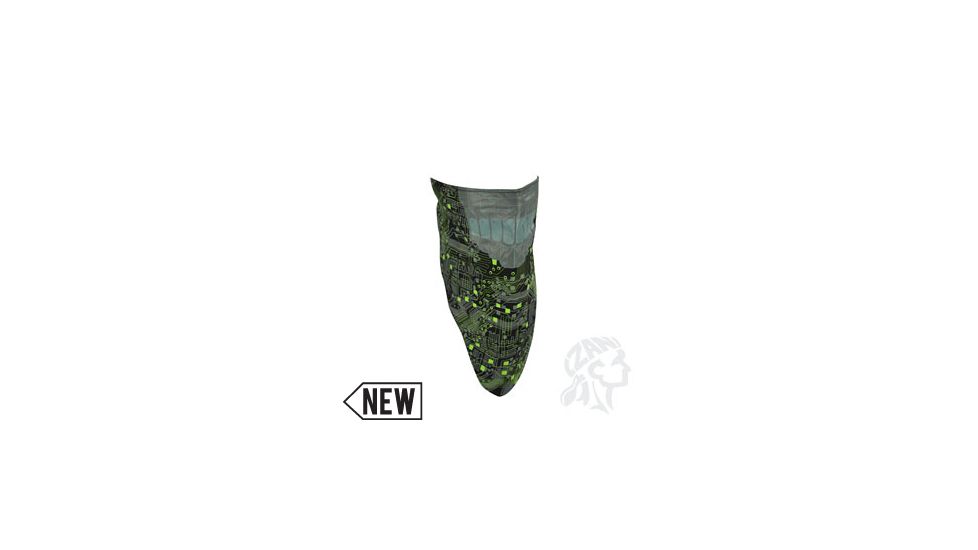 Zan Headgear 3-In-1 Headwear, Fleece Lined, Robot BVF165