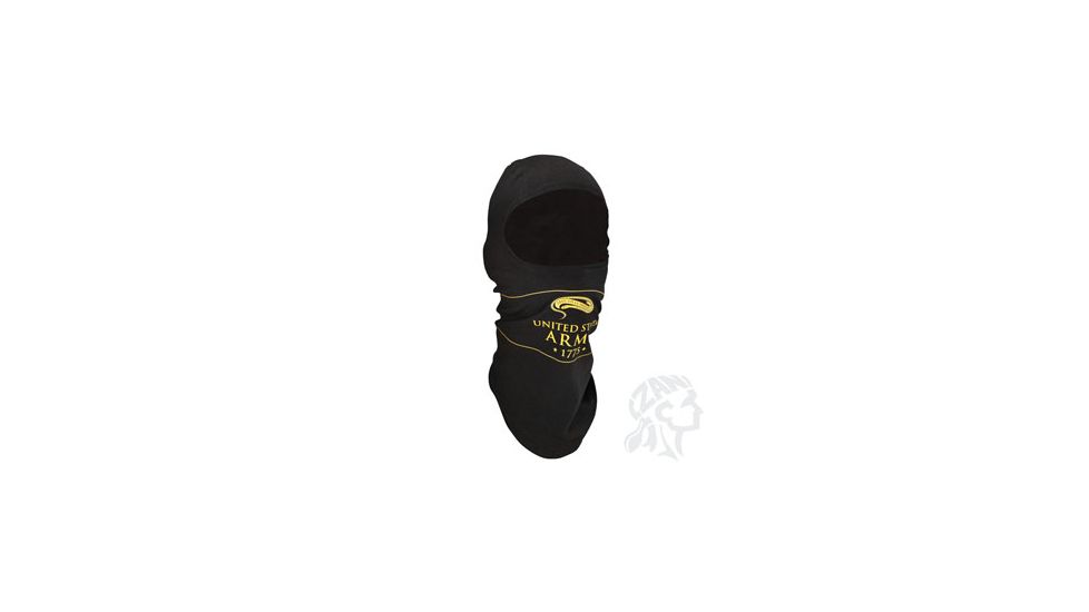 Zan Headgear Balaclava Bamboo-Cotton Headwear, U.S. Army, Crest WBB701