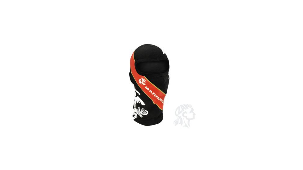 Zan Headgear Balaclava Cotton Headwear, USMC, Dual Crest WCB800