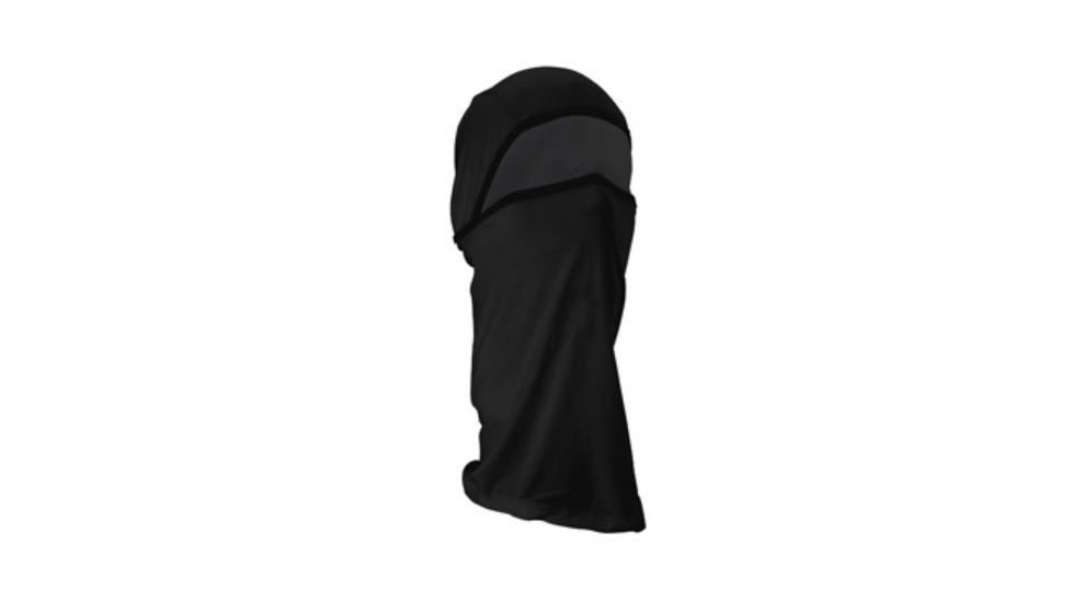 Zan Headgear Balaclava MicroLUX Convertible Headwear, Black WB2114
