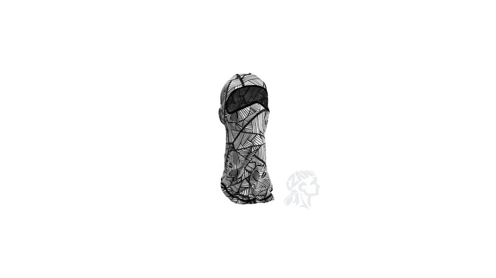 Zan Headgear Balaclava MicroLUX Headwear, Geometric Skulls WB1001
