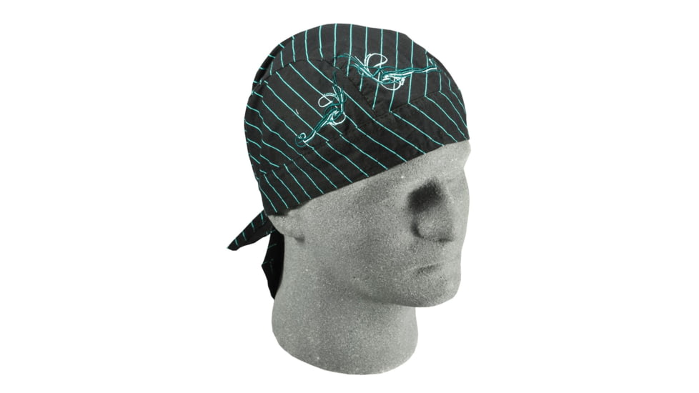 Zan Headgear Flydanna Embroidered Pinstripe Filigree Z657