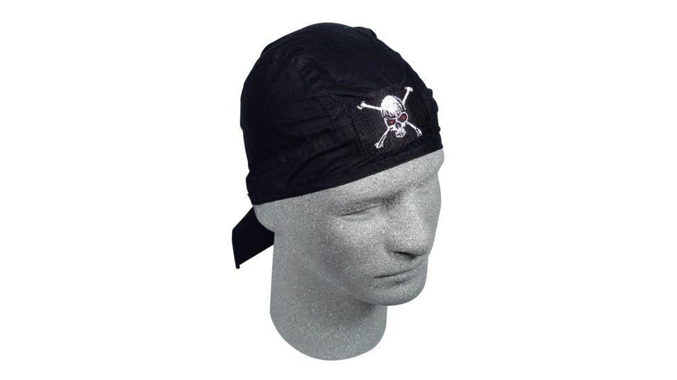Zan Headgear Flydanna Embroidered Skull &amp; Crossbones Z182