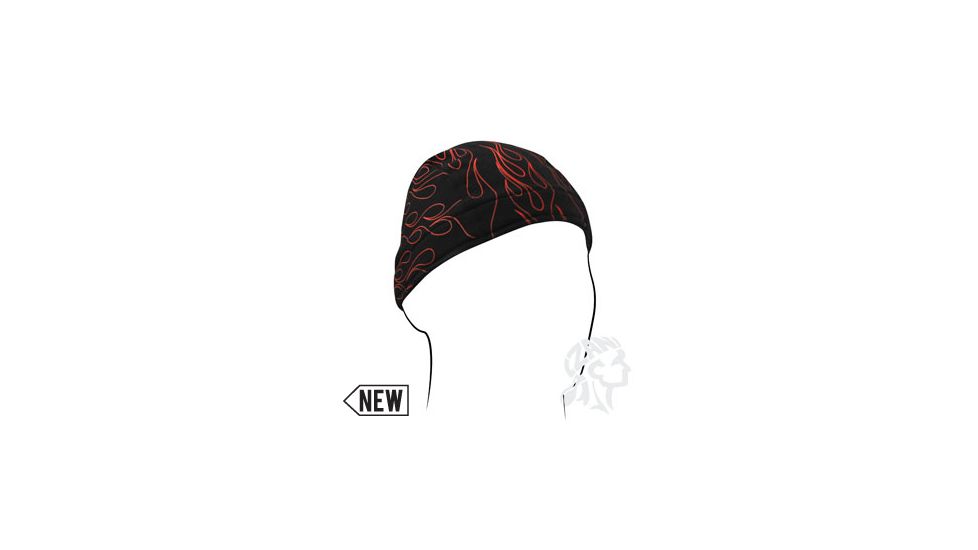 Zan Headgear Flydanna Headwear Bamboo-Cotton, Flames ZB002