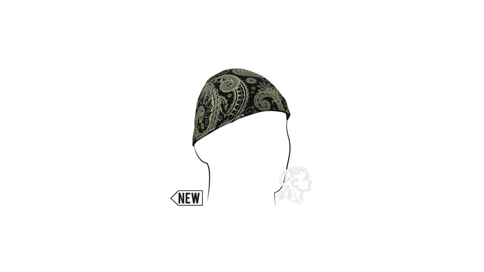 Zan Headgear Flydanna Headwear Bamboo-Cotton, Paisley ZB004