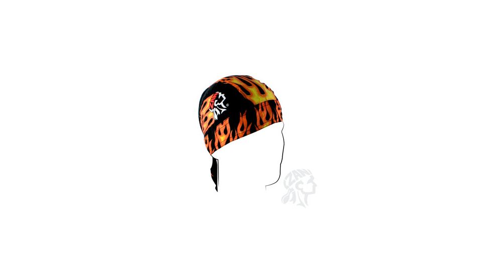 Zan Headgear Flydanna Zan Headwear, Cotton, Flames Z114LOGO3